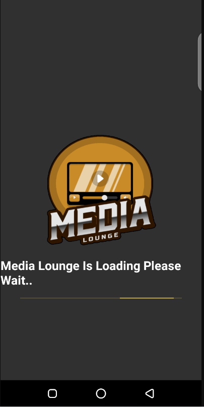Loading Movie Lounge app