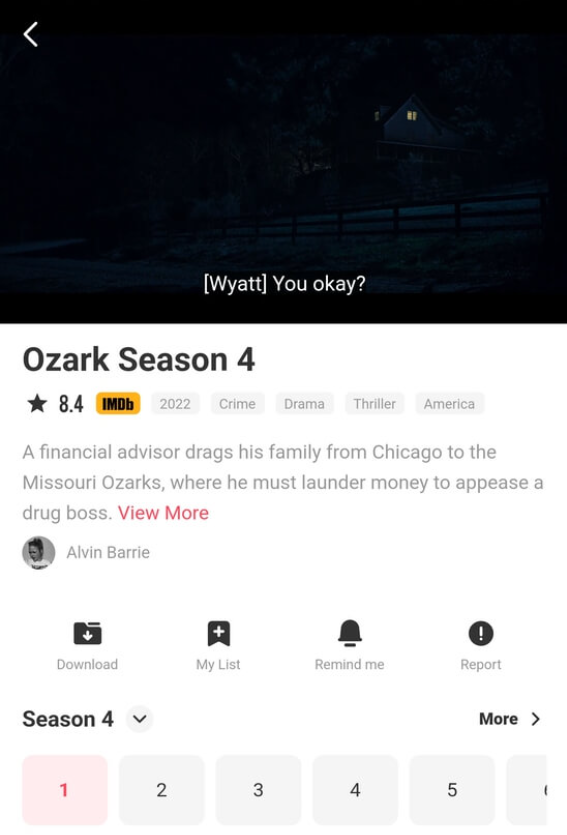 Ozark Season 4 on Loklok