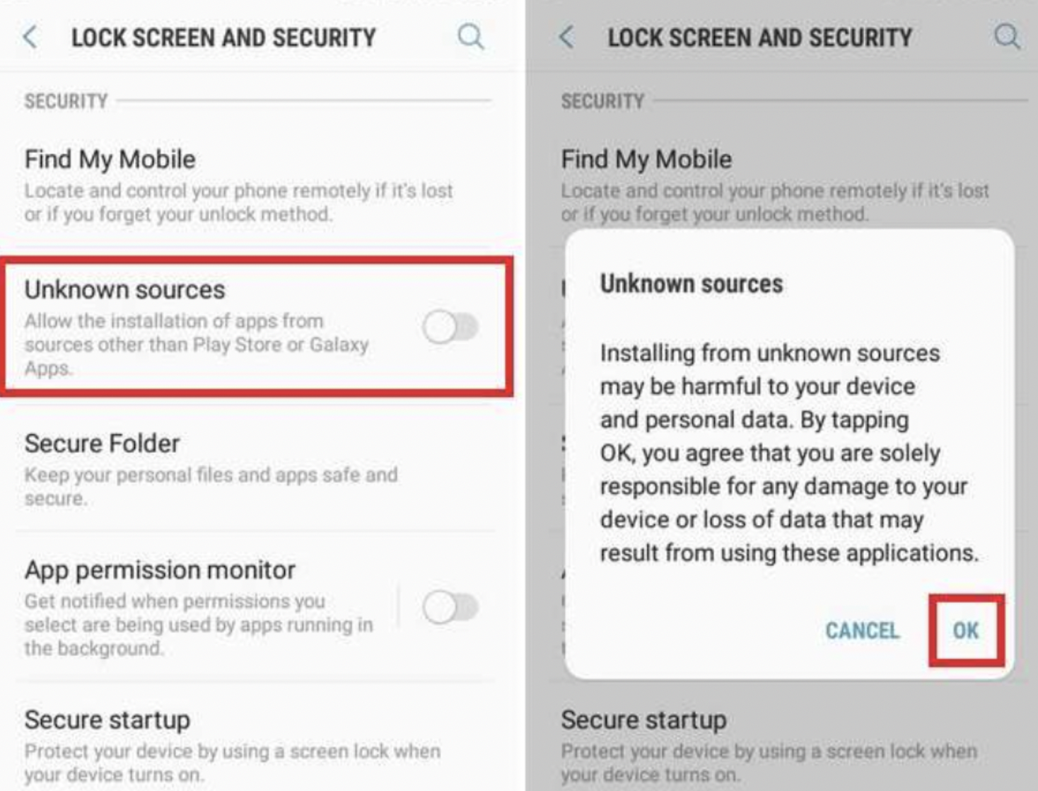 Enable Unknown Sources Android - Free
